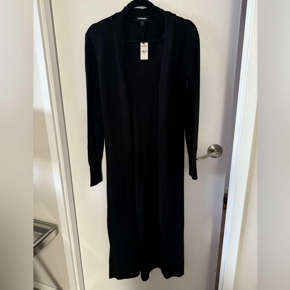 NWT Express Sweater Duster Cardigan Medium